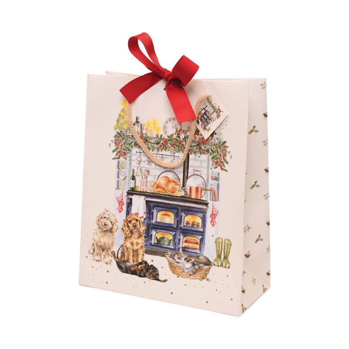 Wrendale Designs The Country Christmas Dog and Cat Gift Bag - Large